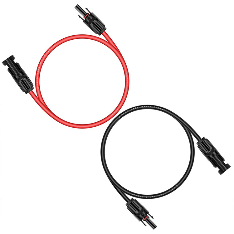 सोलर चार्ज कंट्रोलरसाठी 3Ft 10AWG फोटोव्होल्टेइक केबल